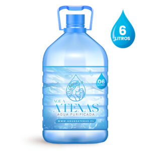 Bidón de Agua Purificada Atenas 6 Lts Retornable